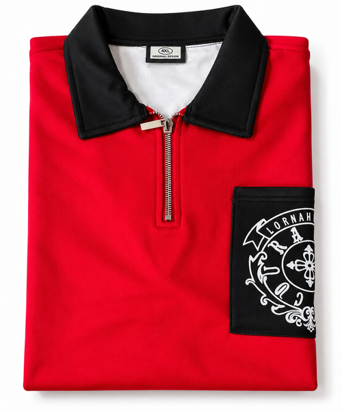 Premium Collar Neck Polo Shirt – Luxury Men’s Collection